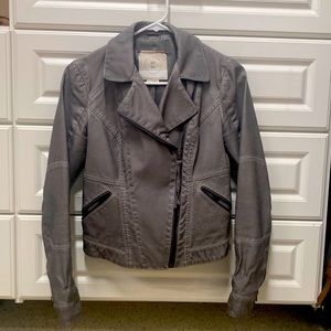 Hei Hei Vegan Leather Moto Jacket from Anthropologie